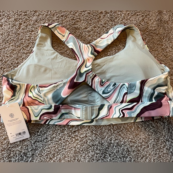 Athleta Ultimate Printed Bra D-DD+ Marble Multi 3X  NWT - Picture 5 of 6